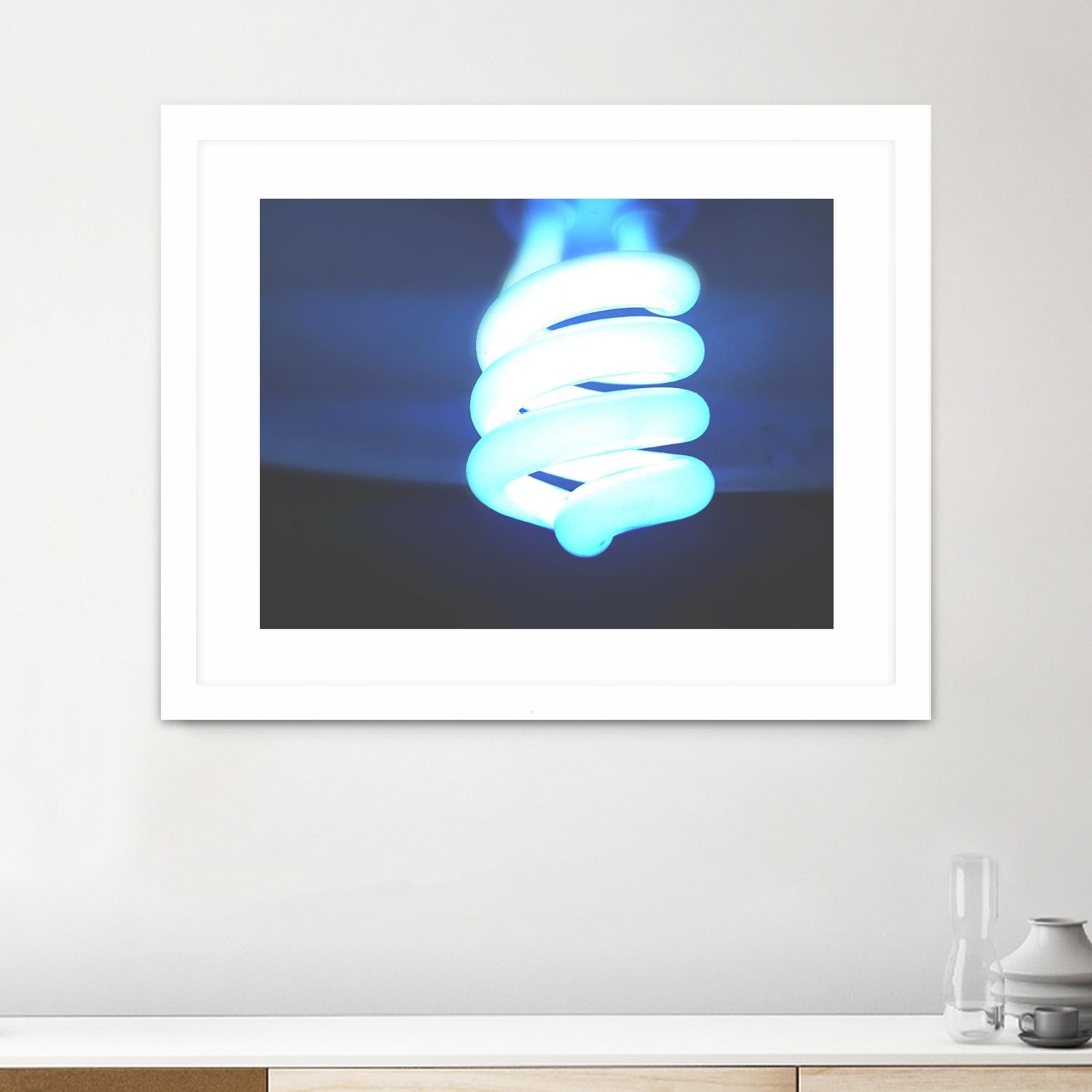 LED by Pexels on GIANT ART - white photo art