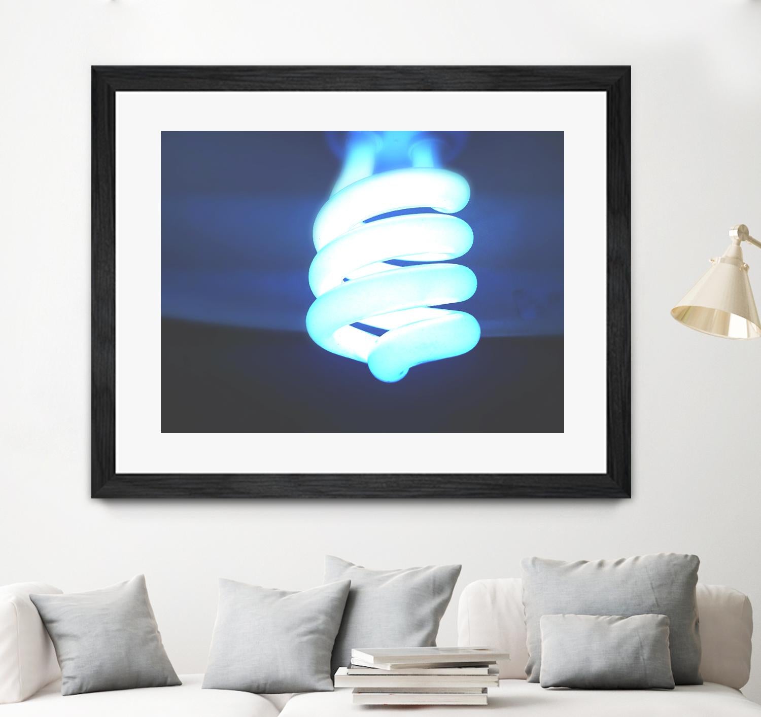 LED by Pexels on GIANT ART - white photo art