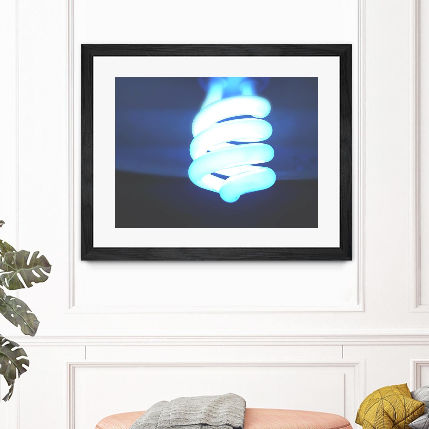 LED by Pexels on GIANT ART - white photo art