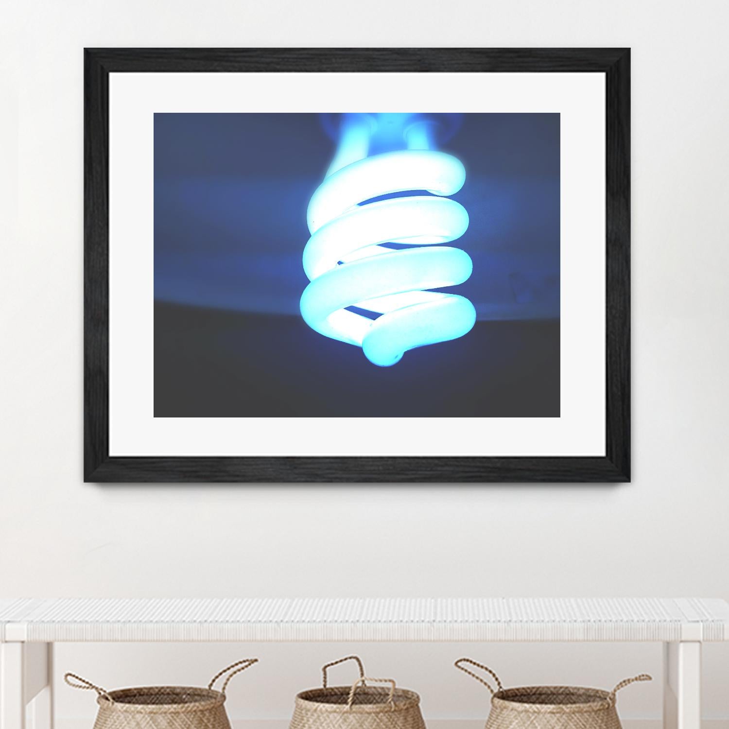LED by Pexels on GIANT ART - white photo art