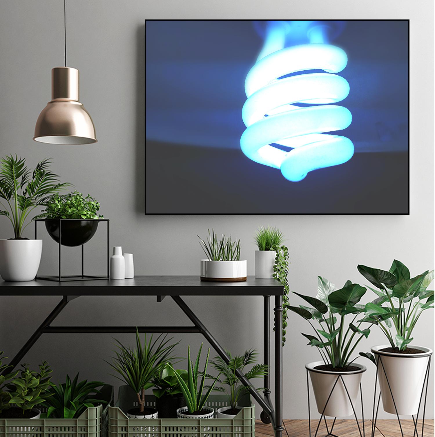 LED by Pexels on GIANT ART - white photo art