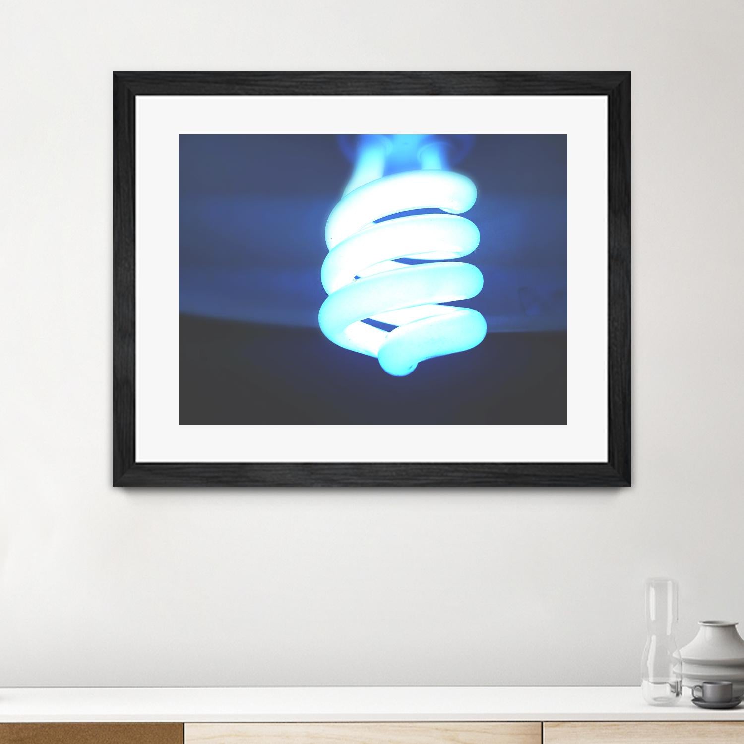 LED by Pexels on GIANT ART - white photo art
