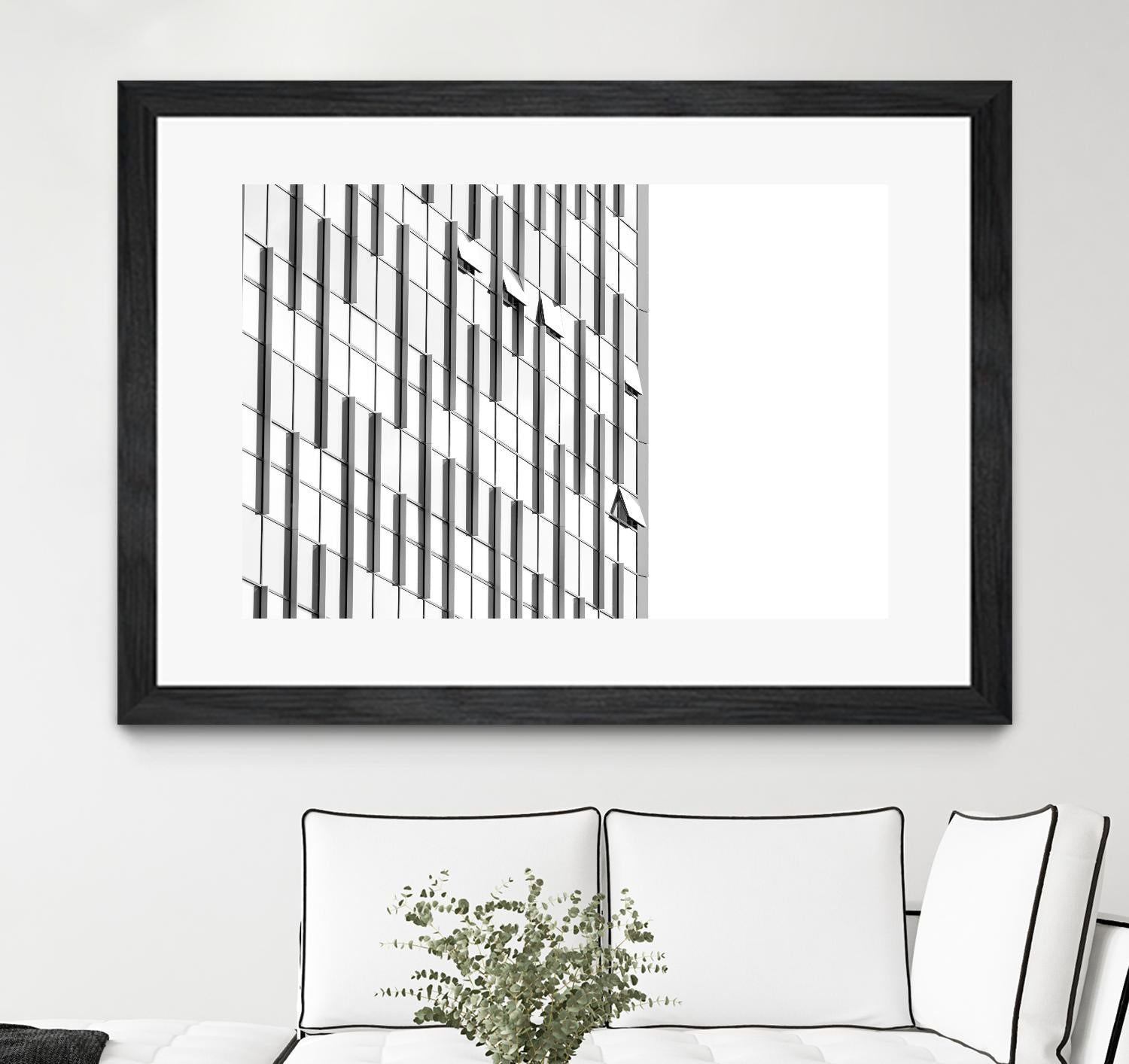 Façade VIII by Pexels on GIANT ART - white architectural