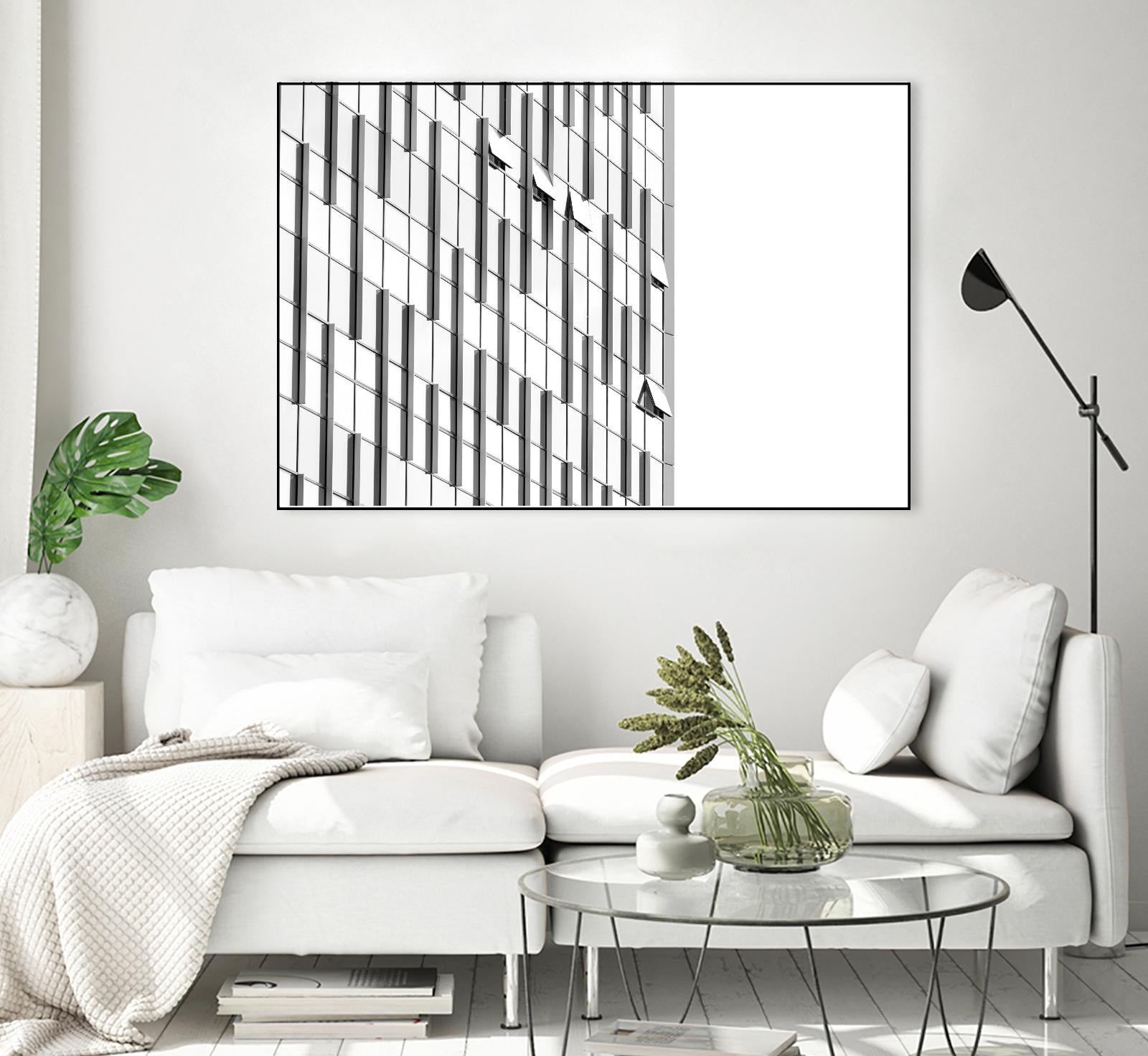 Façade VIII by Pexels on GIANT ART - black architectural