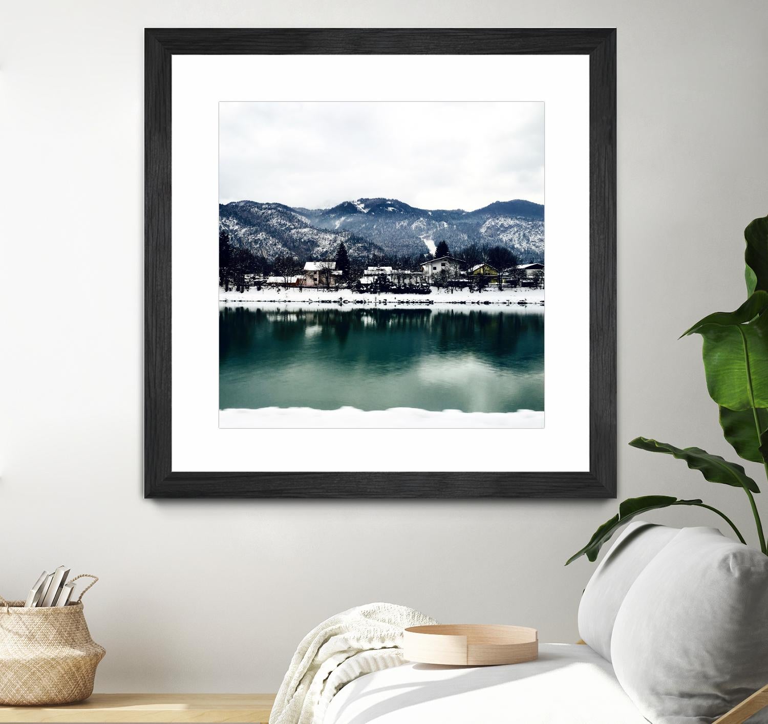 Winter paradise by Pexels on GIANT ART - green landscape