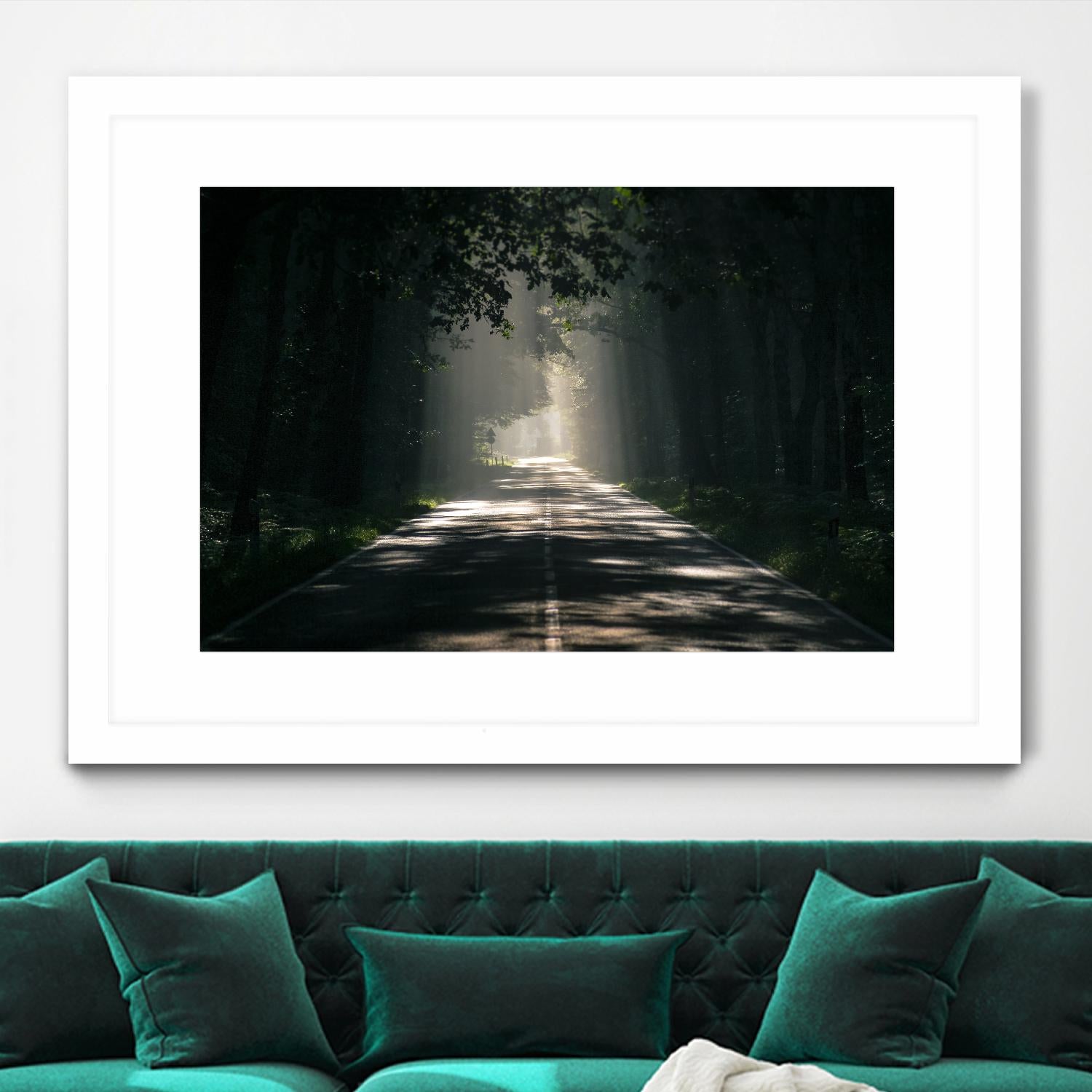 Welcome to heaven by Pexels on GIANT ART - green landscape