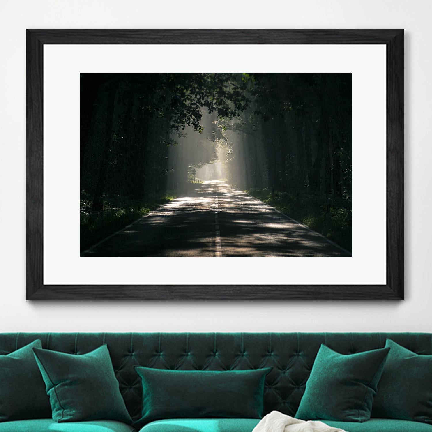 Welcome to heaven by Pexels on GIANT ART - green landscape