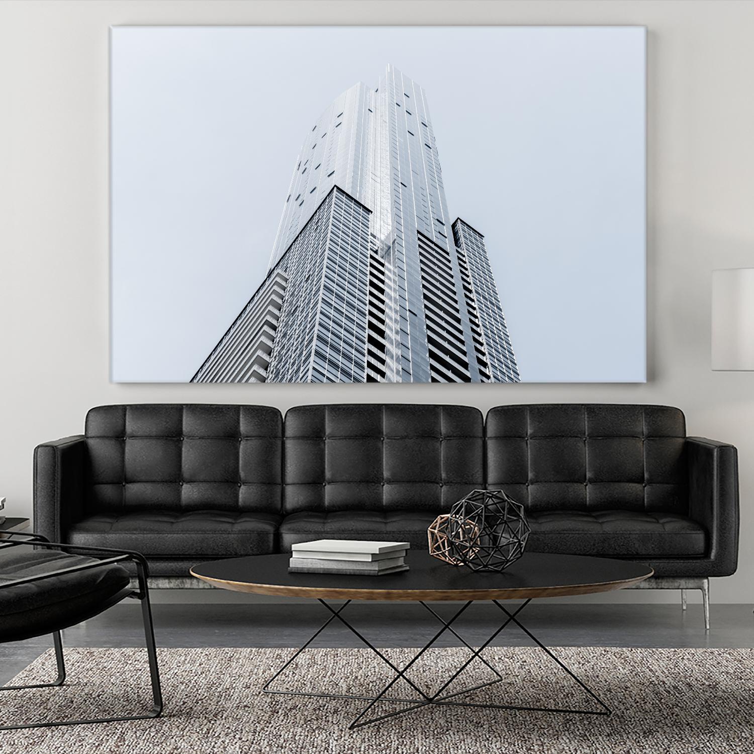 Up to the sky by Pexels on GIANT ART - white architectural