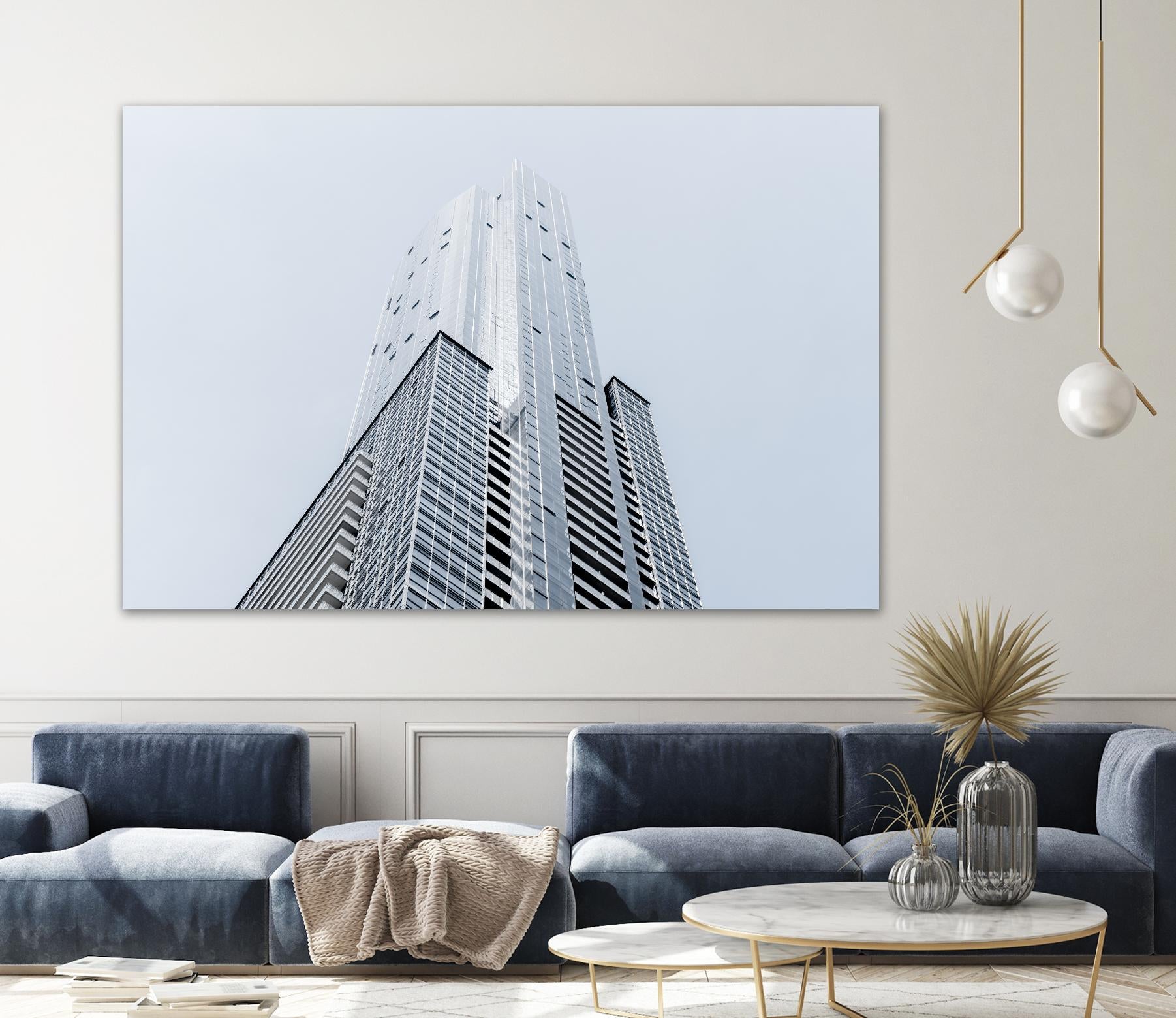 Up to the sky by Pexels on GIANT ART - white architectural