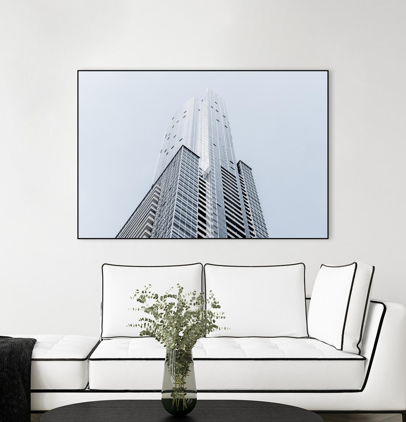 Up to the sky by Pexels on GIANT ART - white architectural