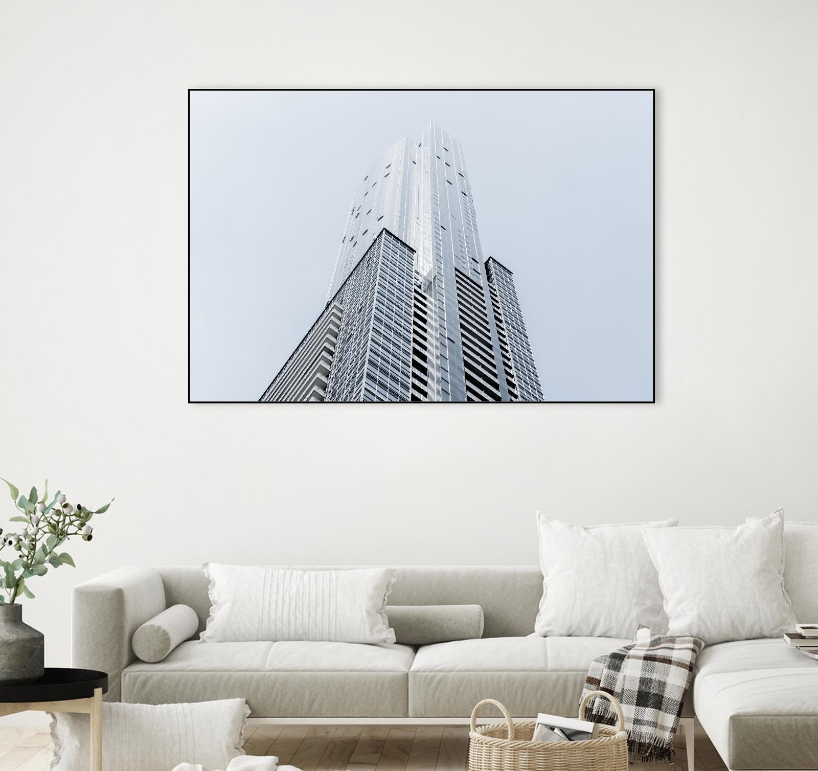 Up to the sky by Pexels on GIANT ART - white architectural