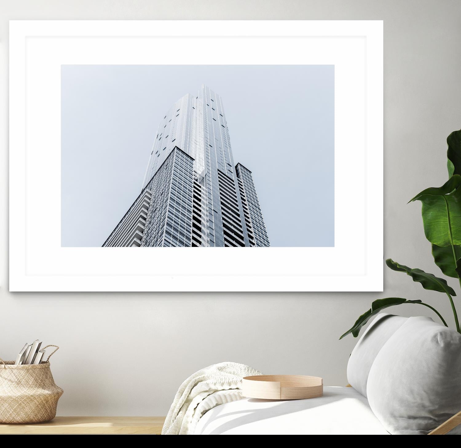 Up to the sky by Pexels on GIANT ART - white architectural