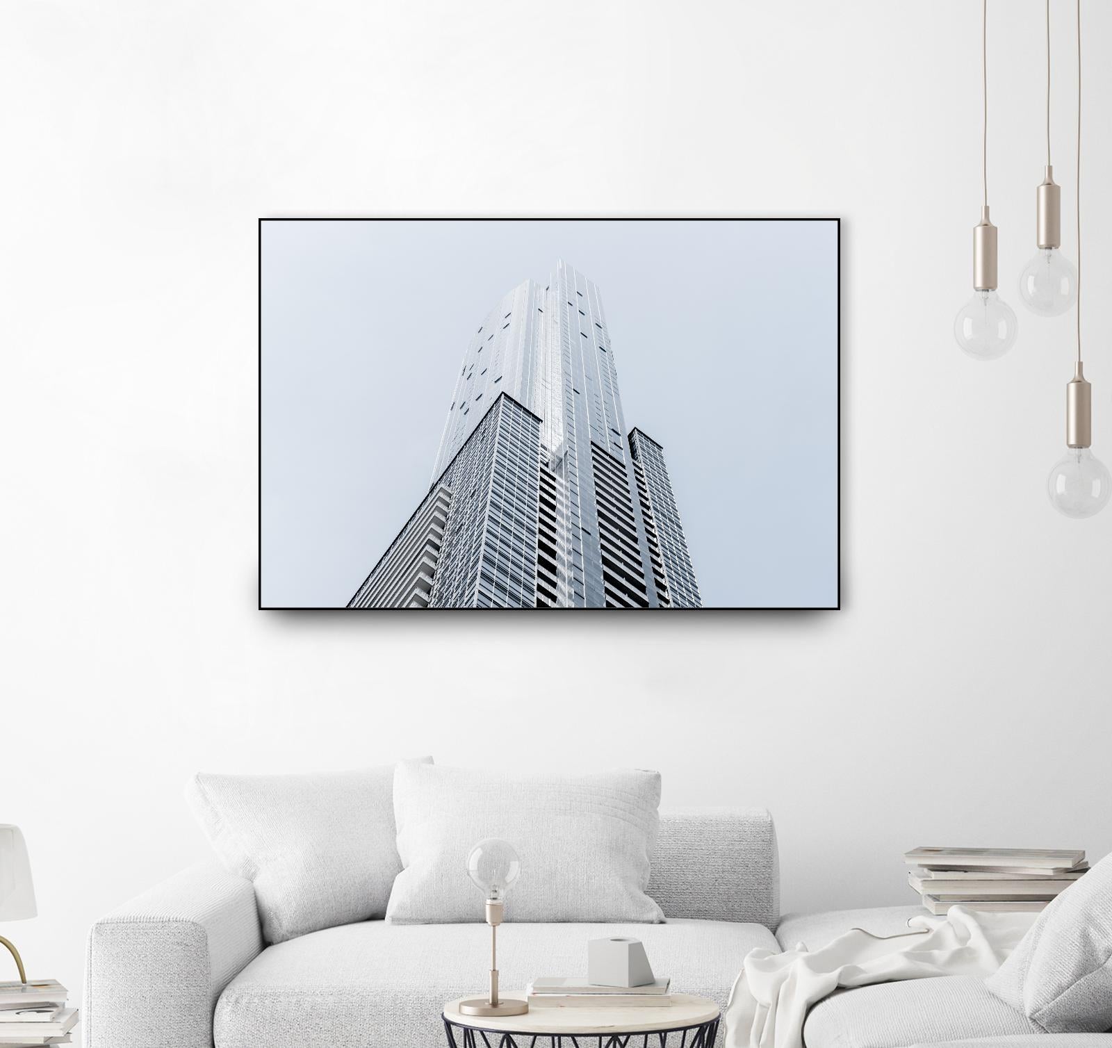 Up to the sky by Pexels on GIANT ART - white architectural