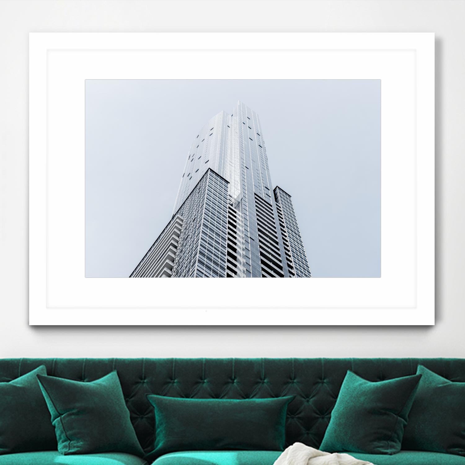 Up to the sky by Pexels on GIANT ART - white architectural