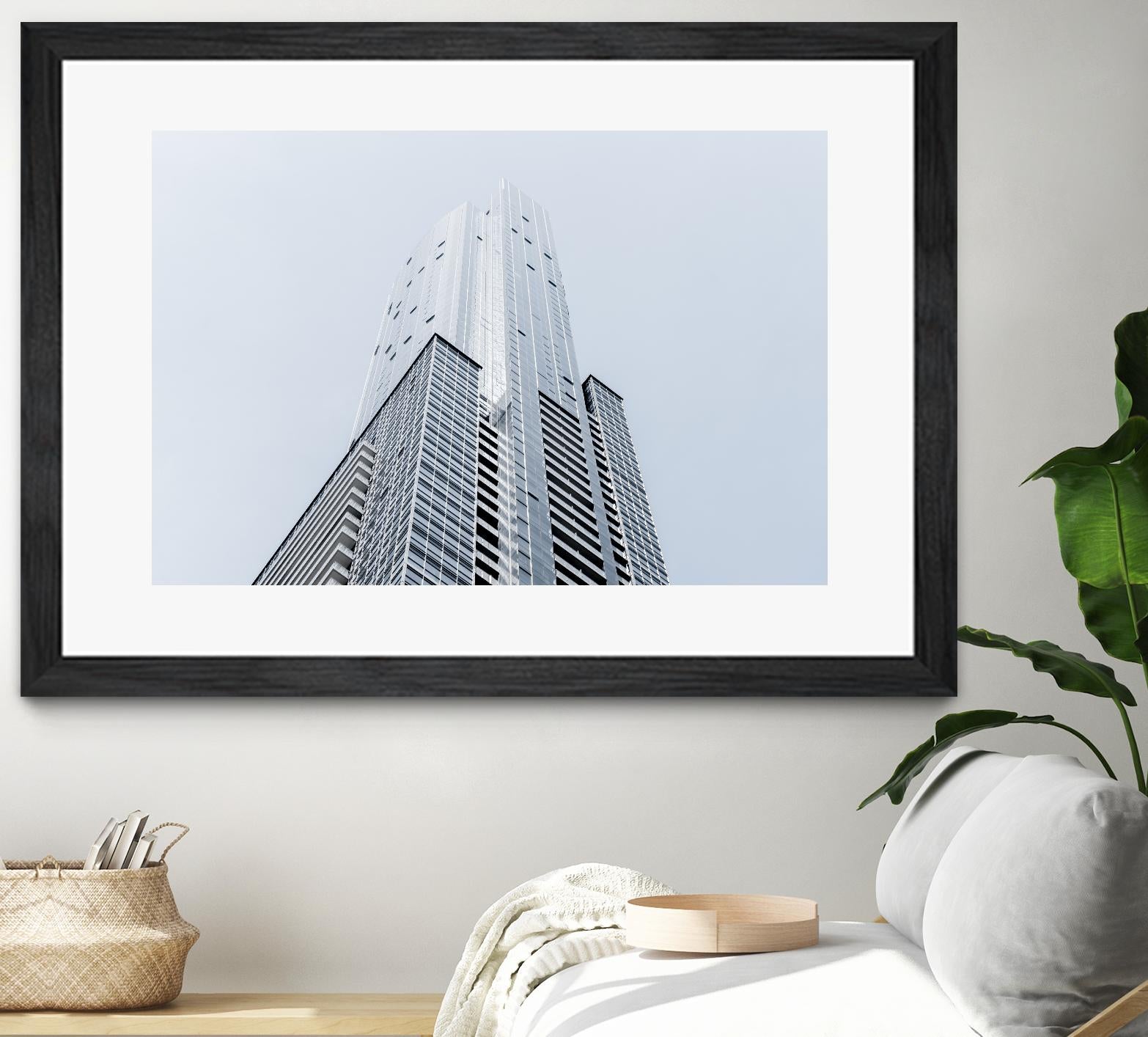 Up to the sky by Pexels on GIANT ART - white architectural