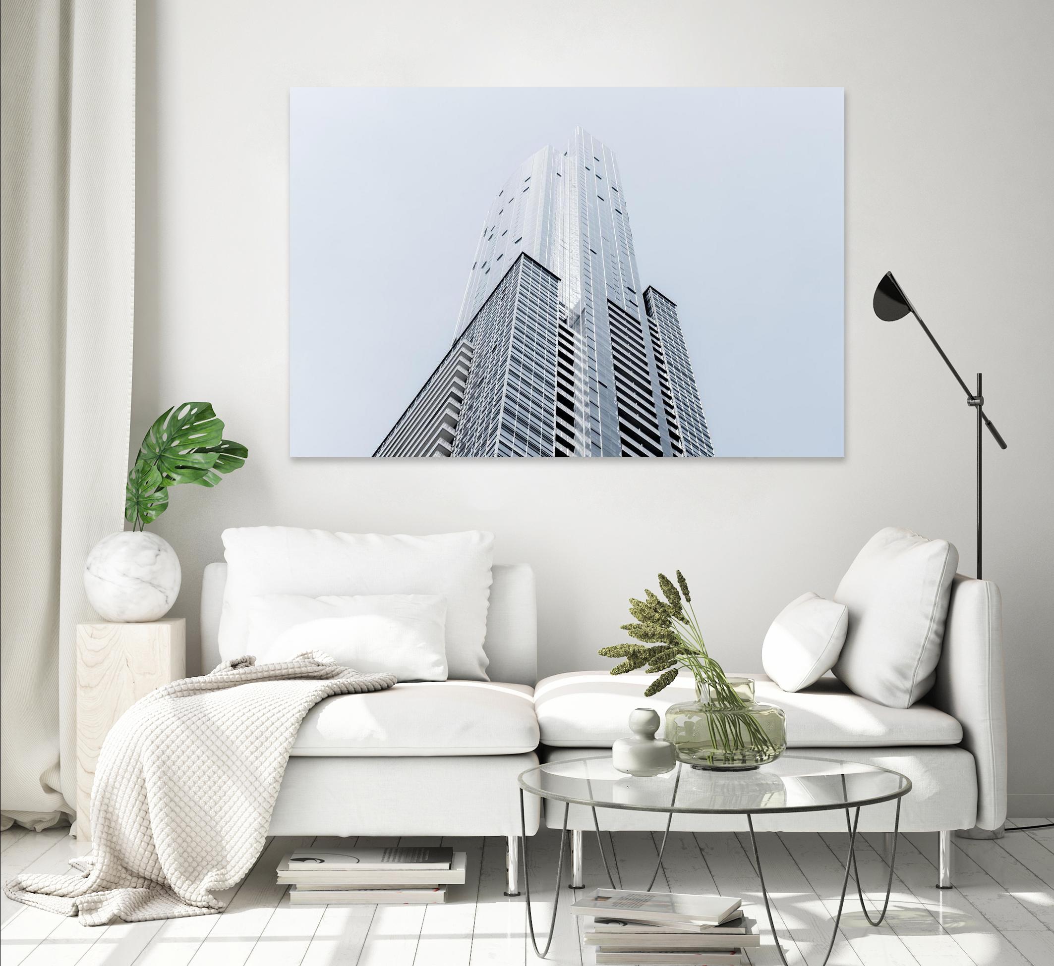 Up to the sky by Pexels on GIANT ART - white architectural