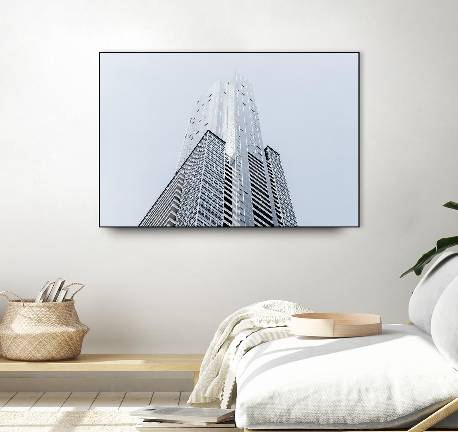 Up to the sky by Pexels on GIANT ART - white architectural