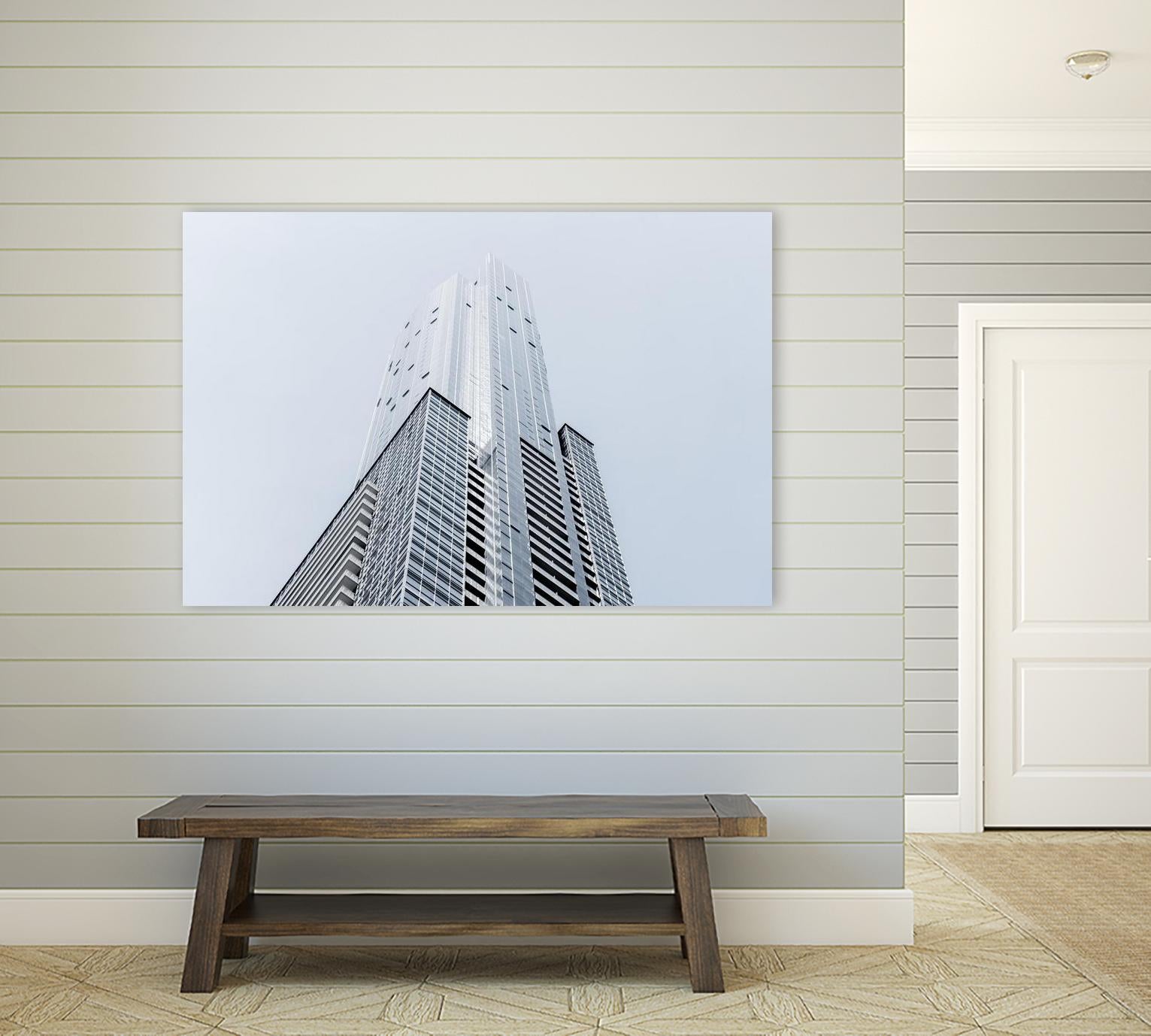 Up to the sky by Pexels on GIANT ART - white architectural