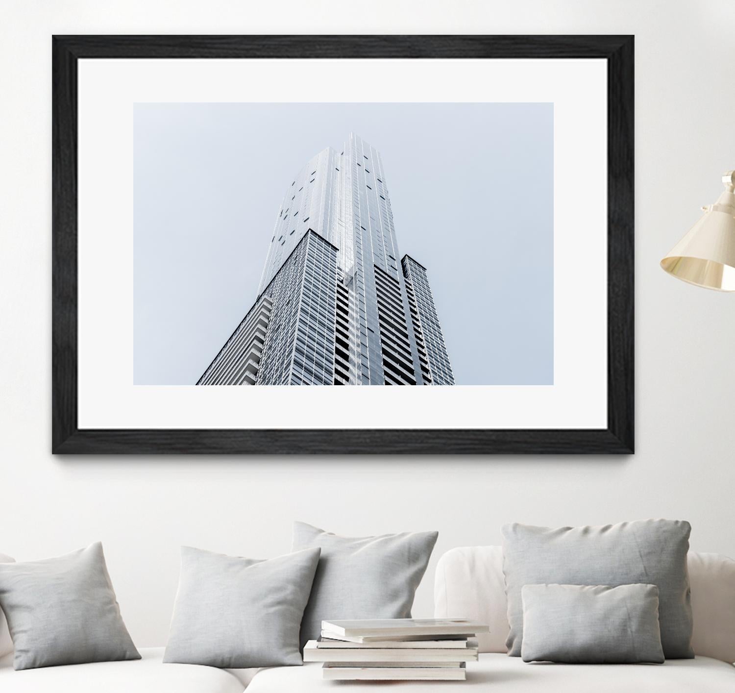 Up to the sky by Pexels on GIANT ART - white architectural