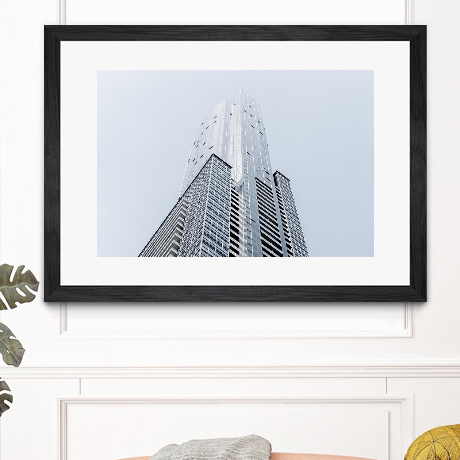 Up to the sky by Pexels on GIANT ART - white architectural