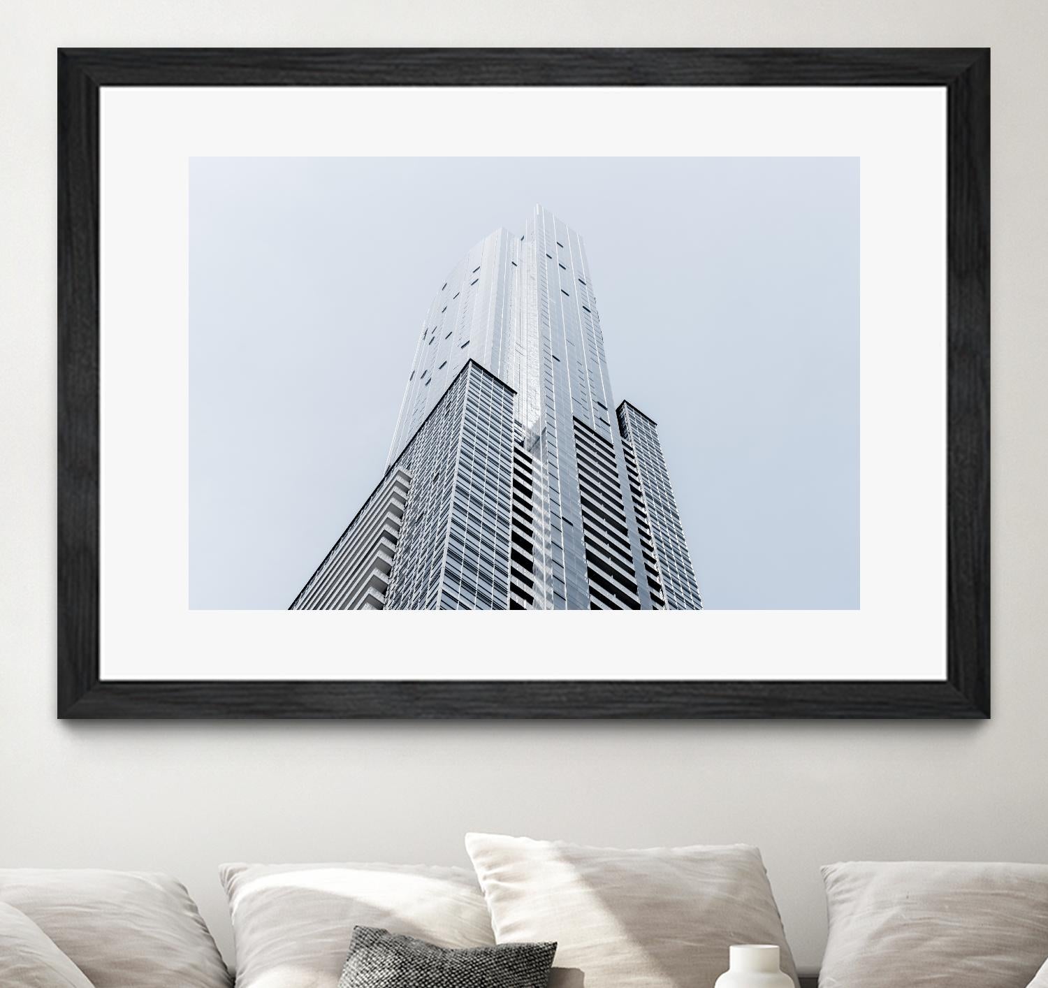 Up to the sky by Pexels on GIANT ART - white architectural