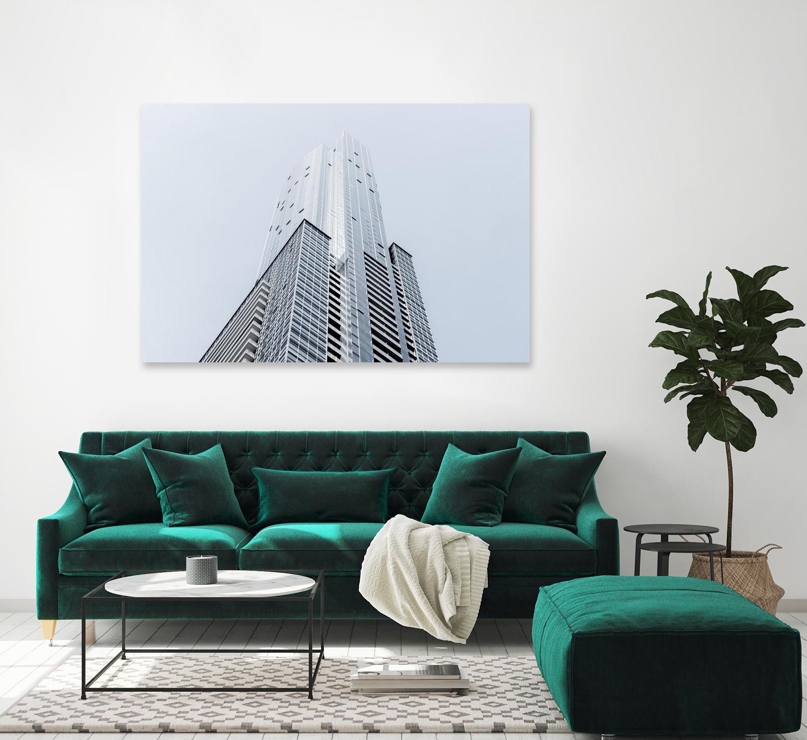 Up to the sky by Pexels on GIANT ART - white architectural