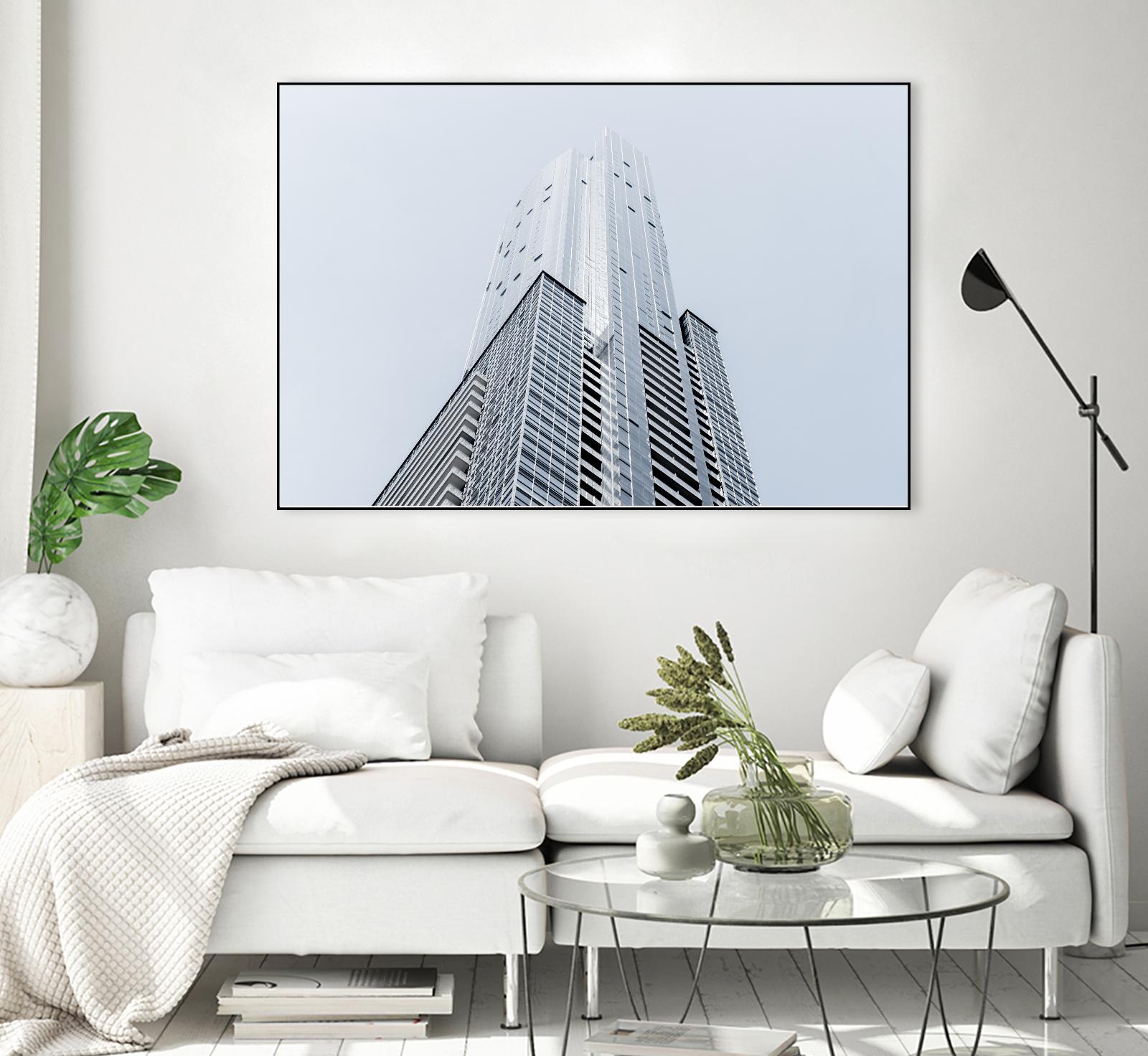 Up to the sky by Pexels on GIANT ART - white architectural