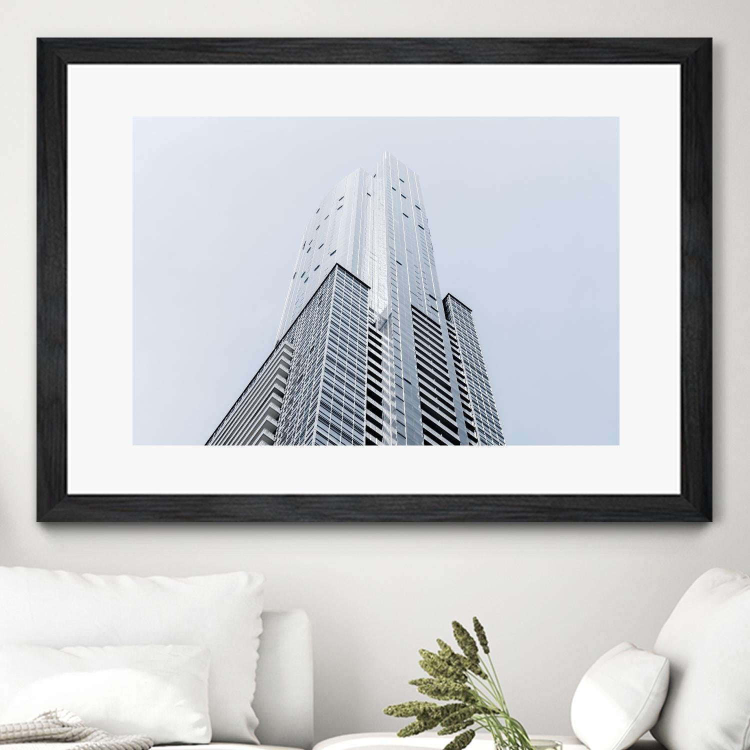 Up to the sky by Pexels on GIANT ART - white architectural