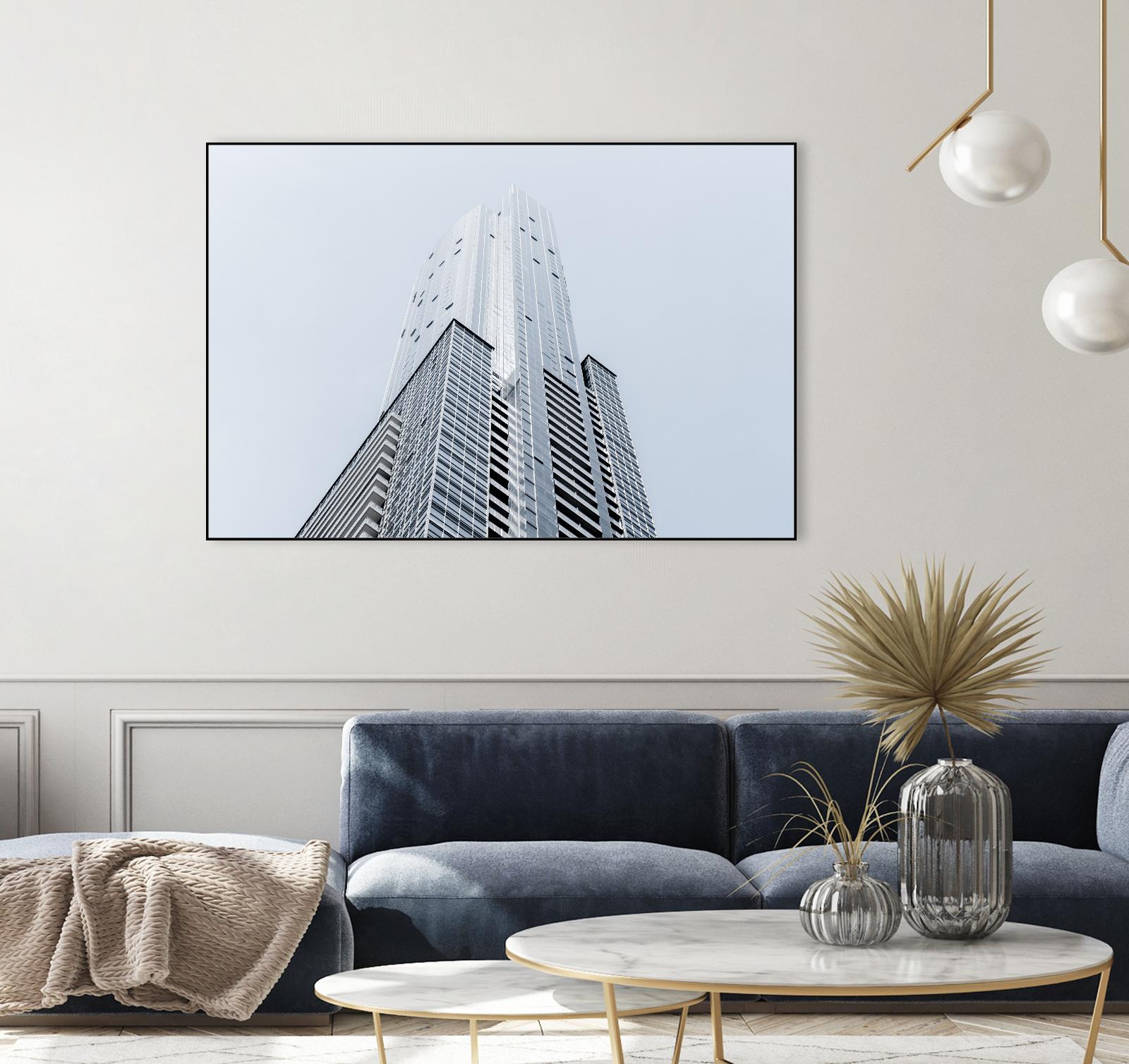 Up to the sky by Pexels on GIANT ART - white architectural