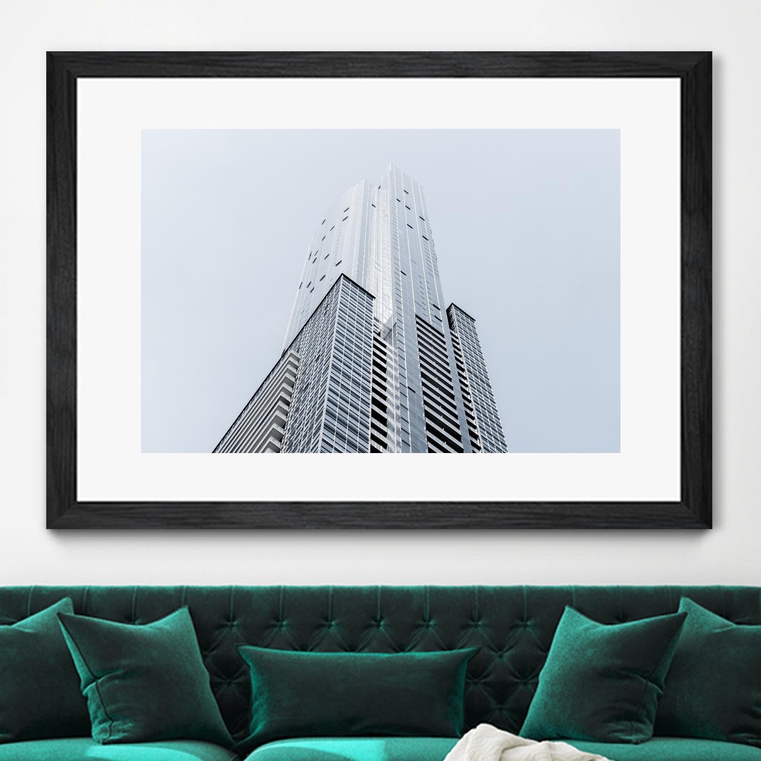 Up to the sky by Pexels on GIANT ART - white architectural