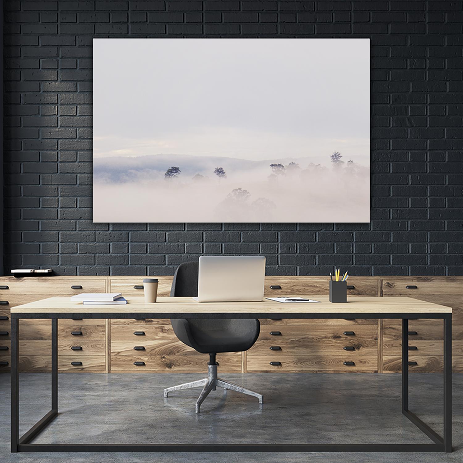 Top Trees by Pexels on GIANT ART - grey landscape