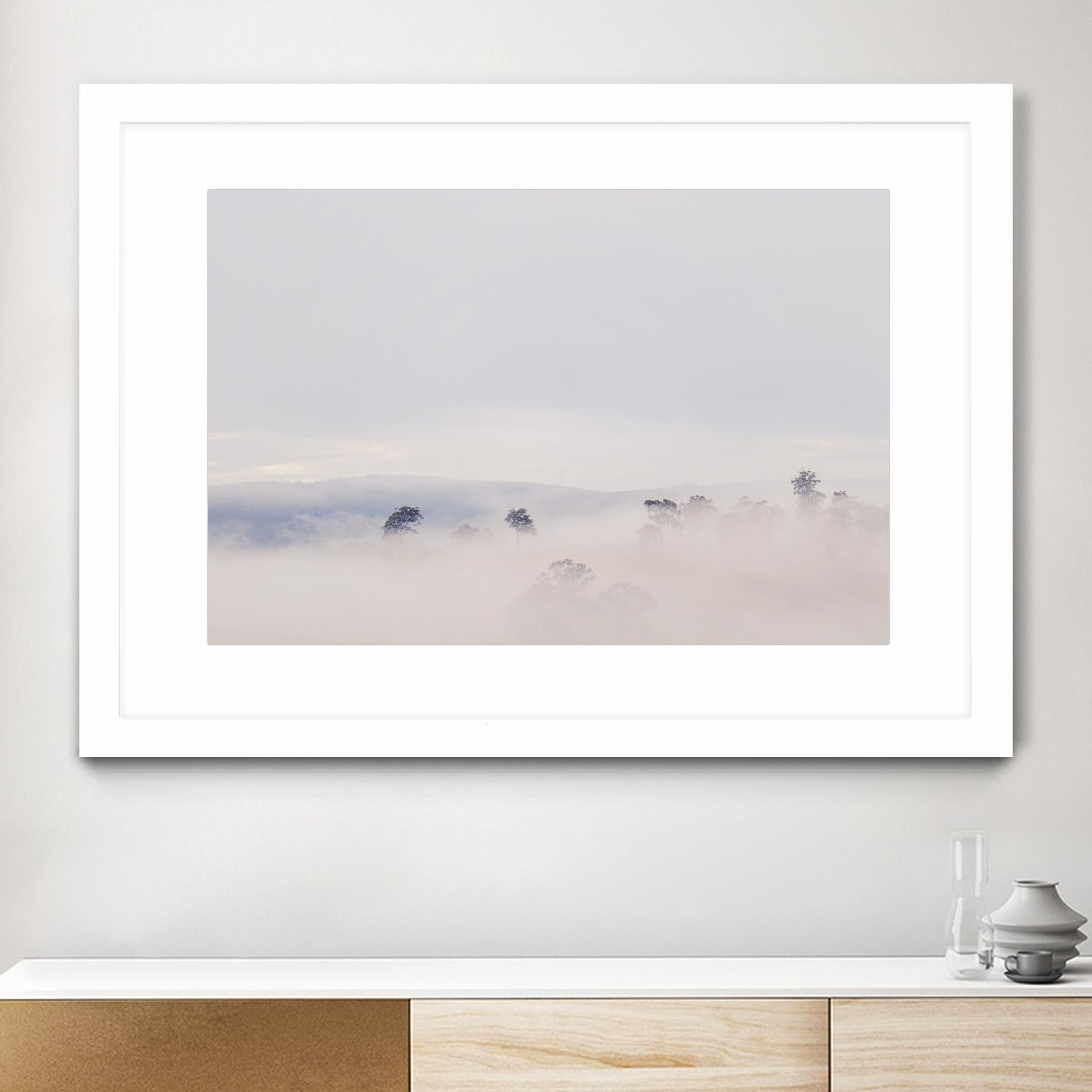 Top Trees by Pexels on GIANT ART - white landscape