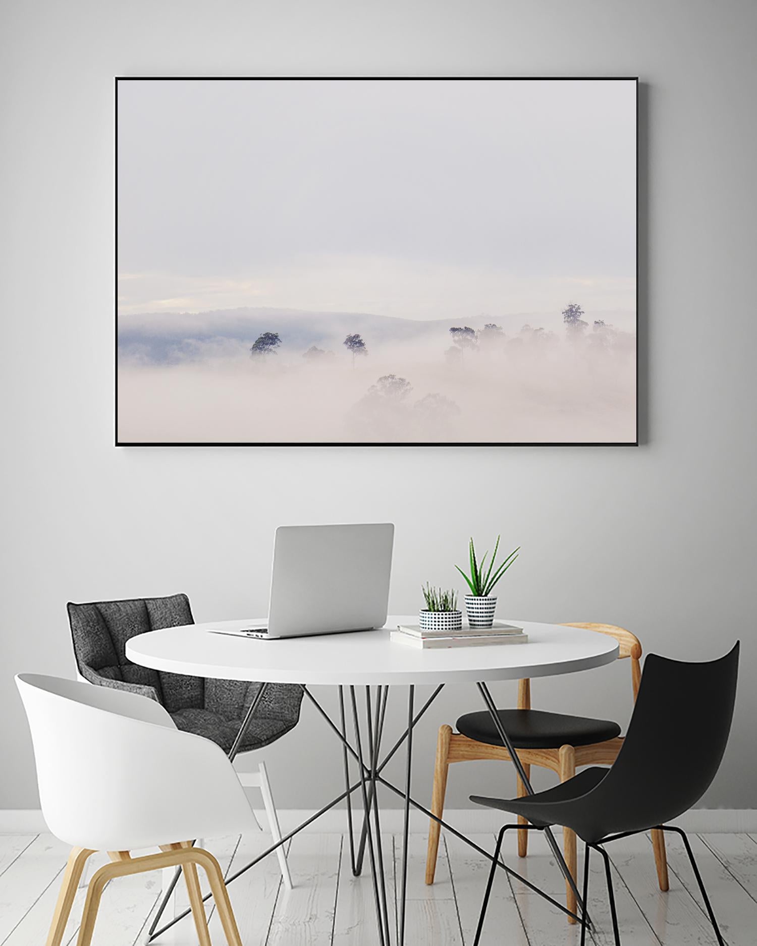 Top Trees by Pexels on GIANT ART - grey landscape