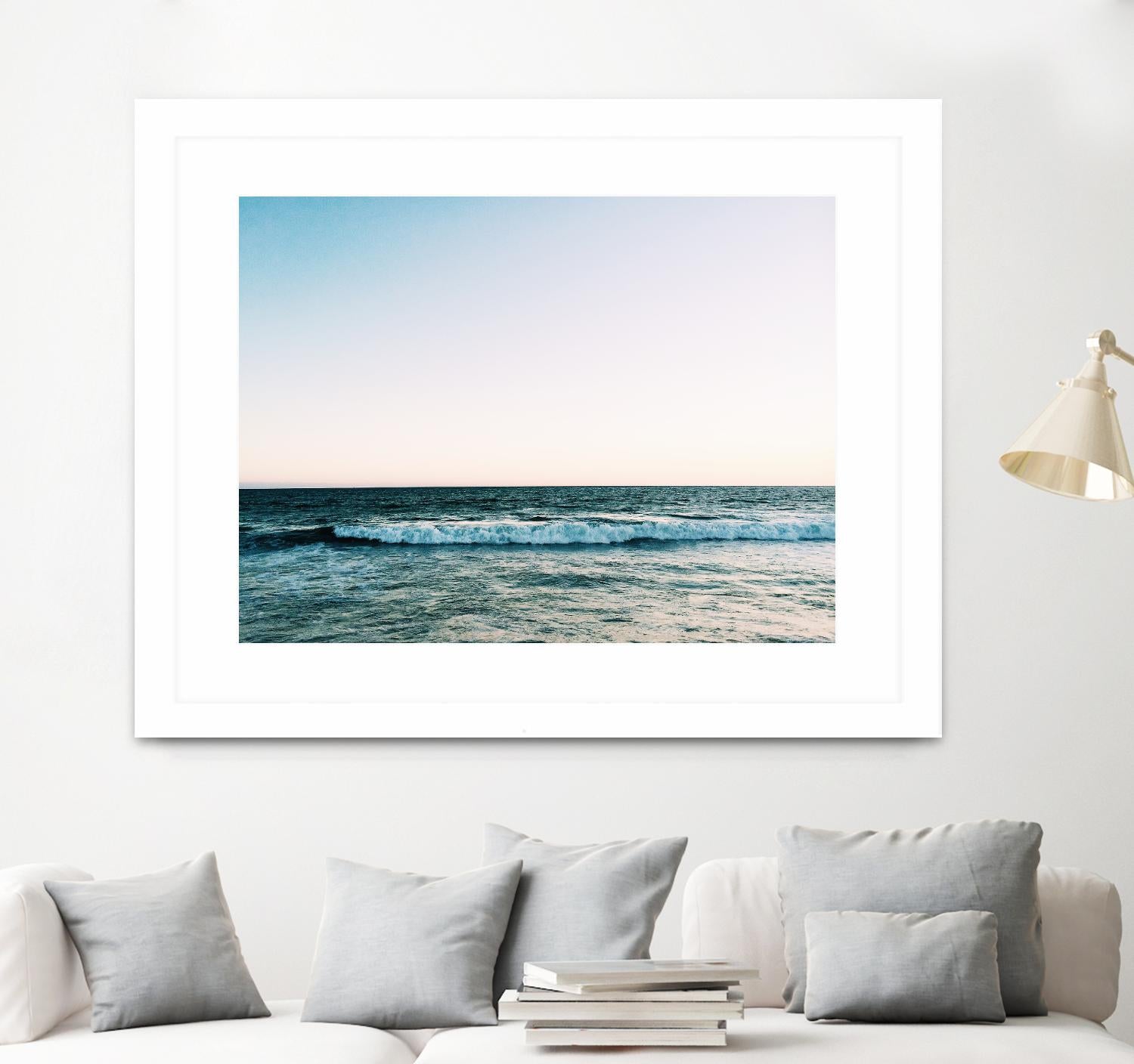 Ocean by Pexels on GIANT ART - white sea scene