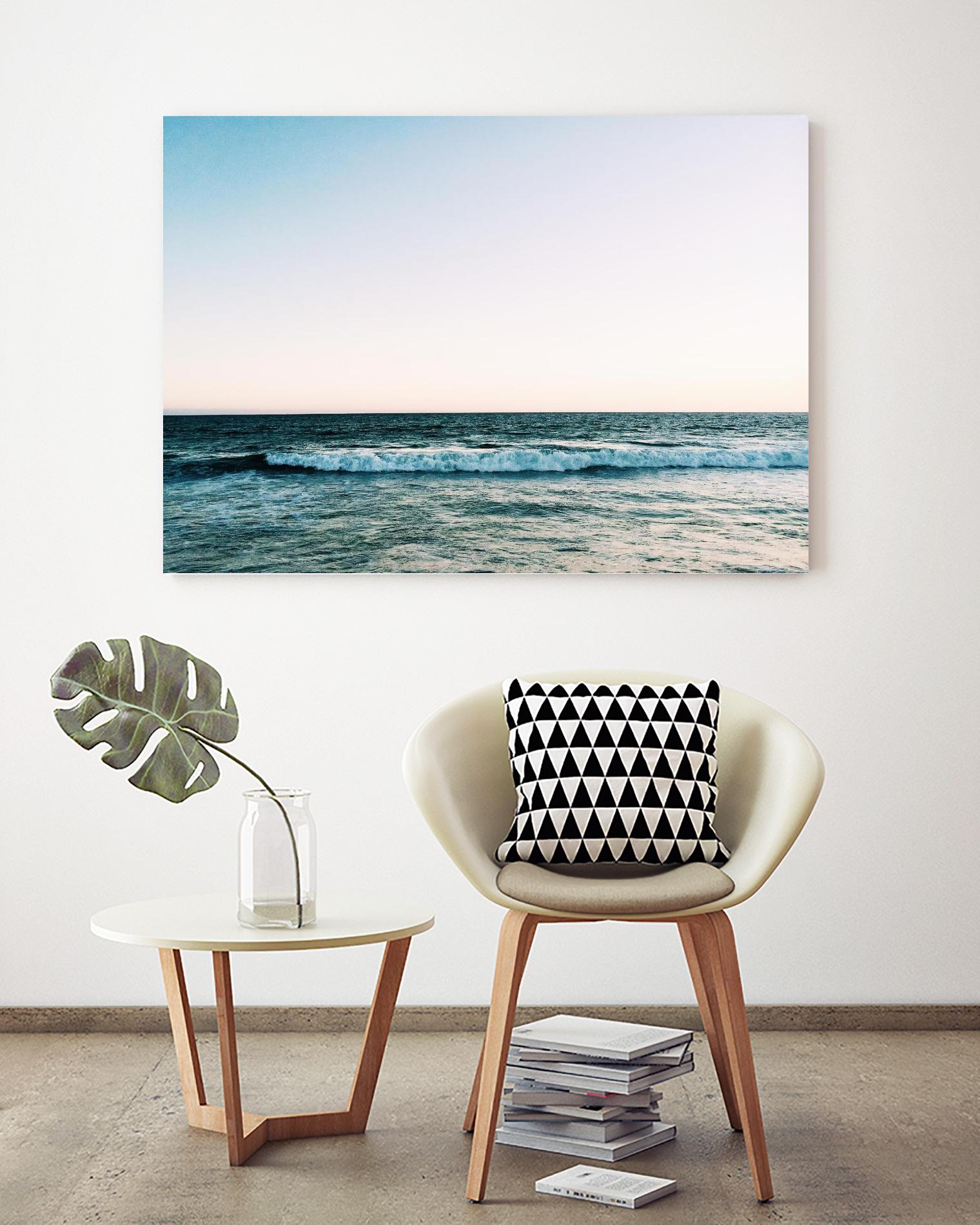 Ocean by Pexels on GIANT ART - white sea scene