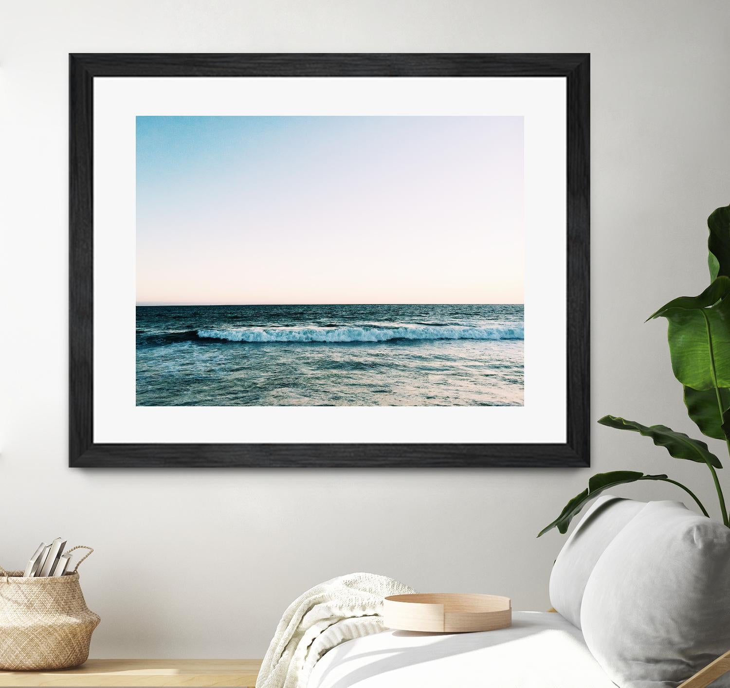 Ocean by Pexels on GIANT ART - white sea scene