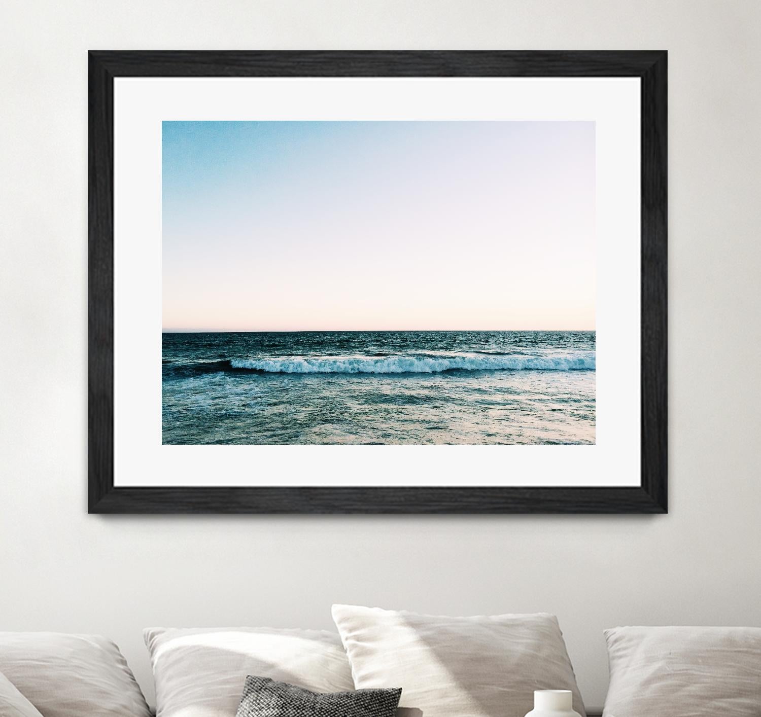 Ocean by Pexels on GIANT ART - white sea scene