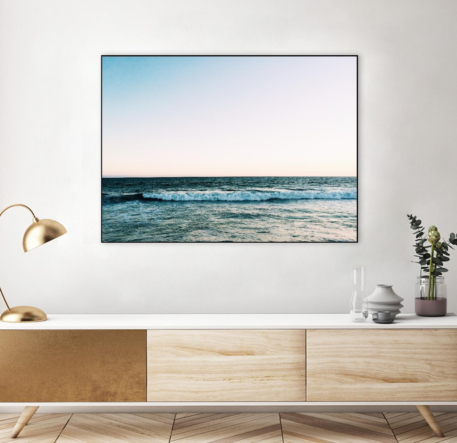 Ocean by Pexels on GIANT ART - white sea scene