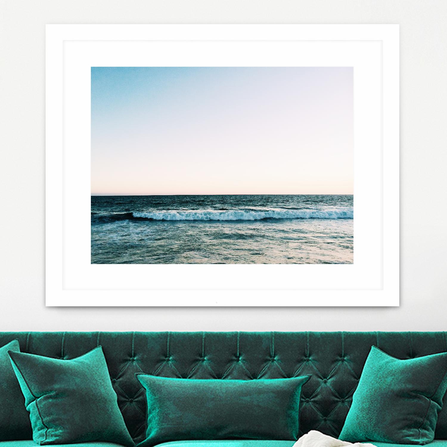 Ocean by Pexels on GIANT ART - white sea scene