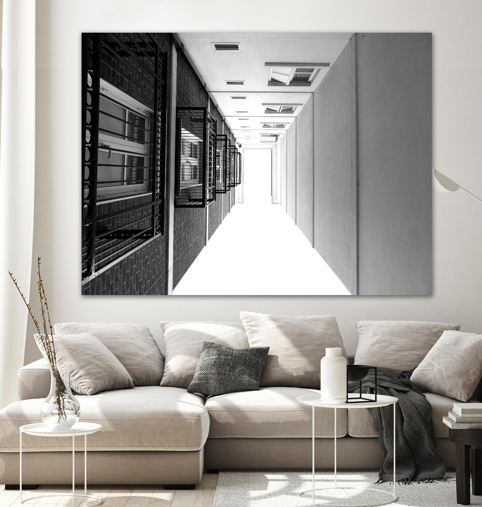 High view by Pexels on GIANT ART - white architectural