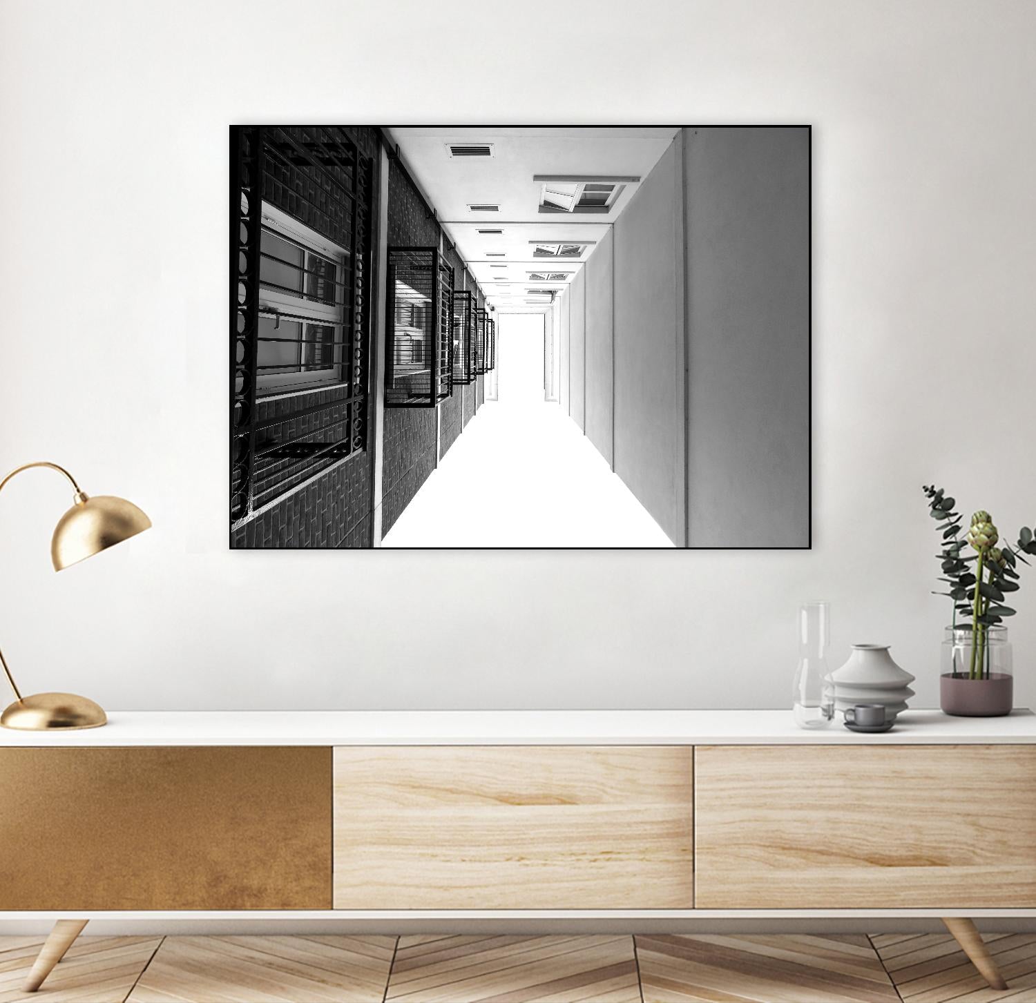 High view by Pexels on GIANT ART - white architectural