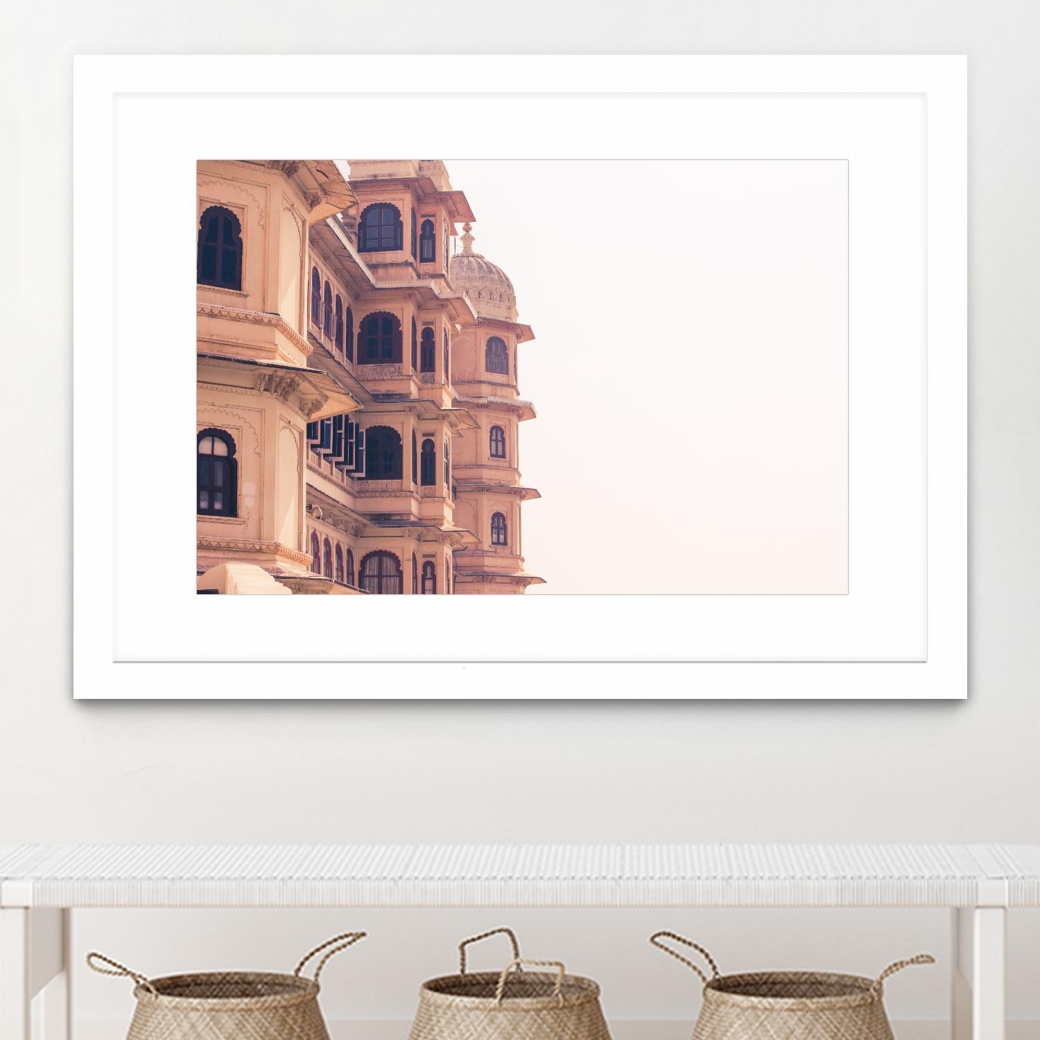 Façade X by Pexels on GIANT ART - beige architectural