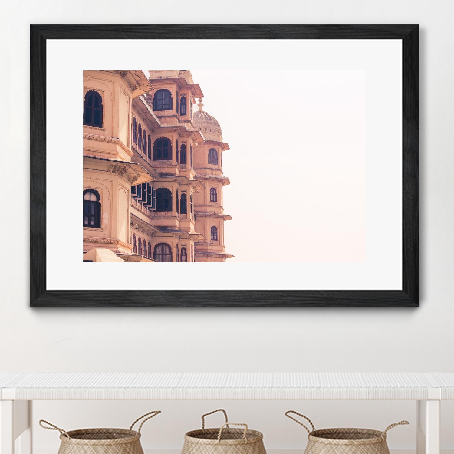 Façade X by Pexels on GIANT ART - beige architectural