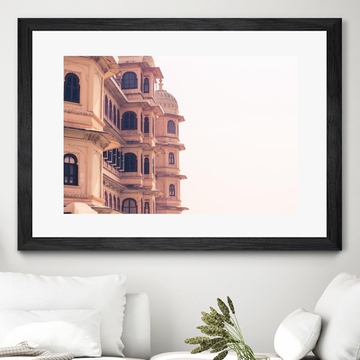 Façade X by Pexels on GIANT ART - beige architectural