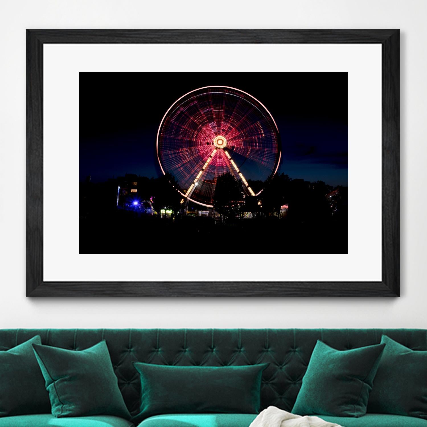 Big Wheel by Pexels on GIANT ART - black leisure