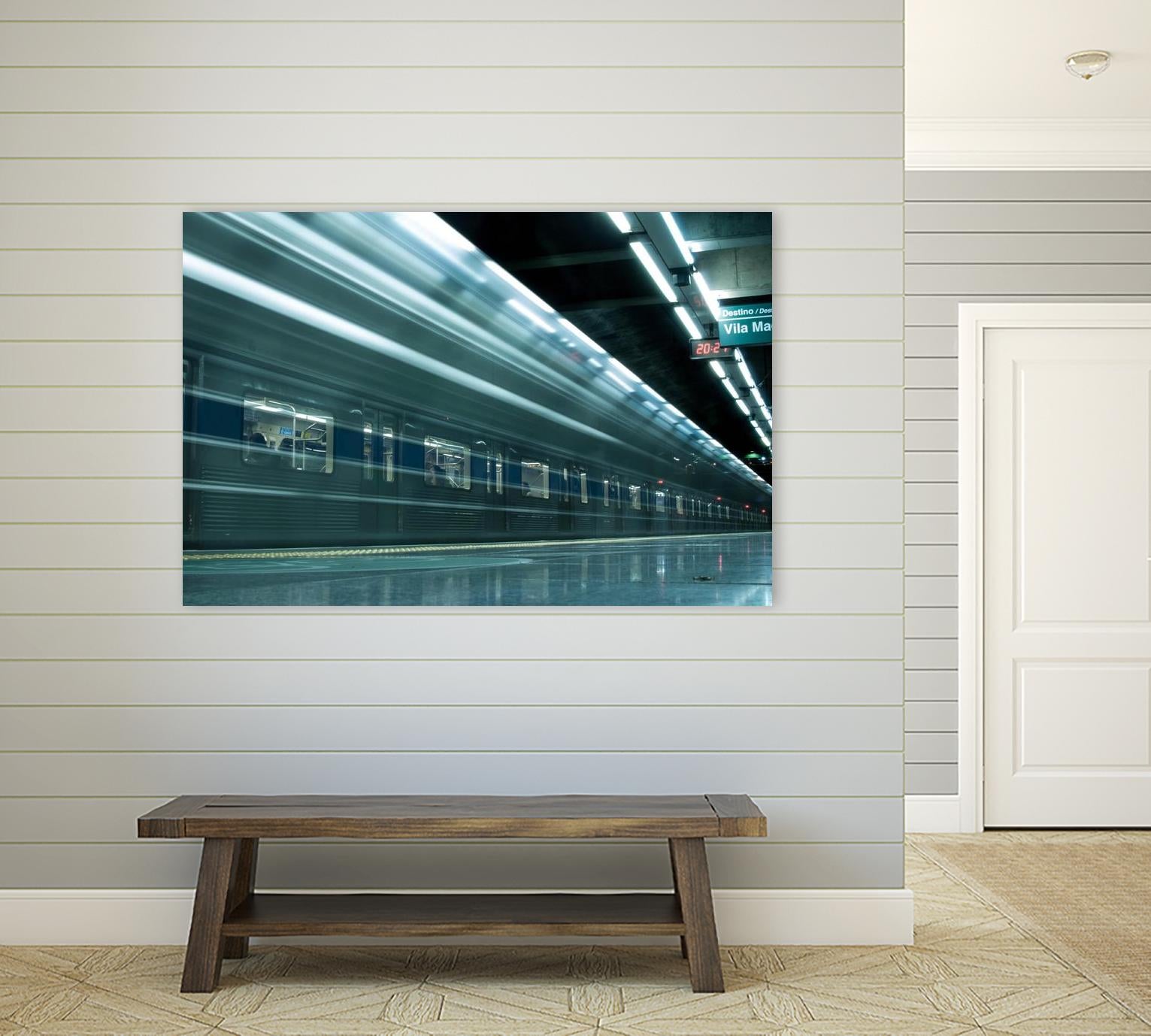 Fast Metro by Pexels on GIANT ART - white photo art