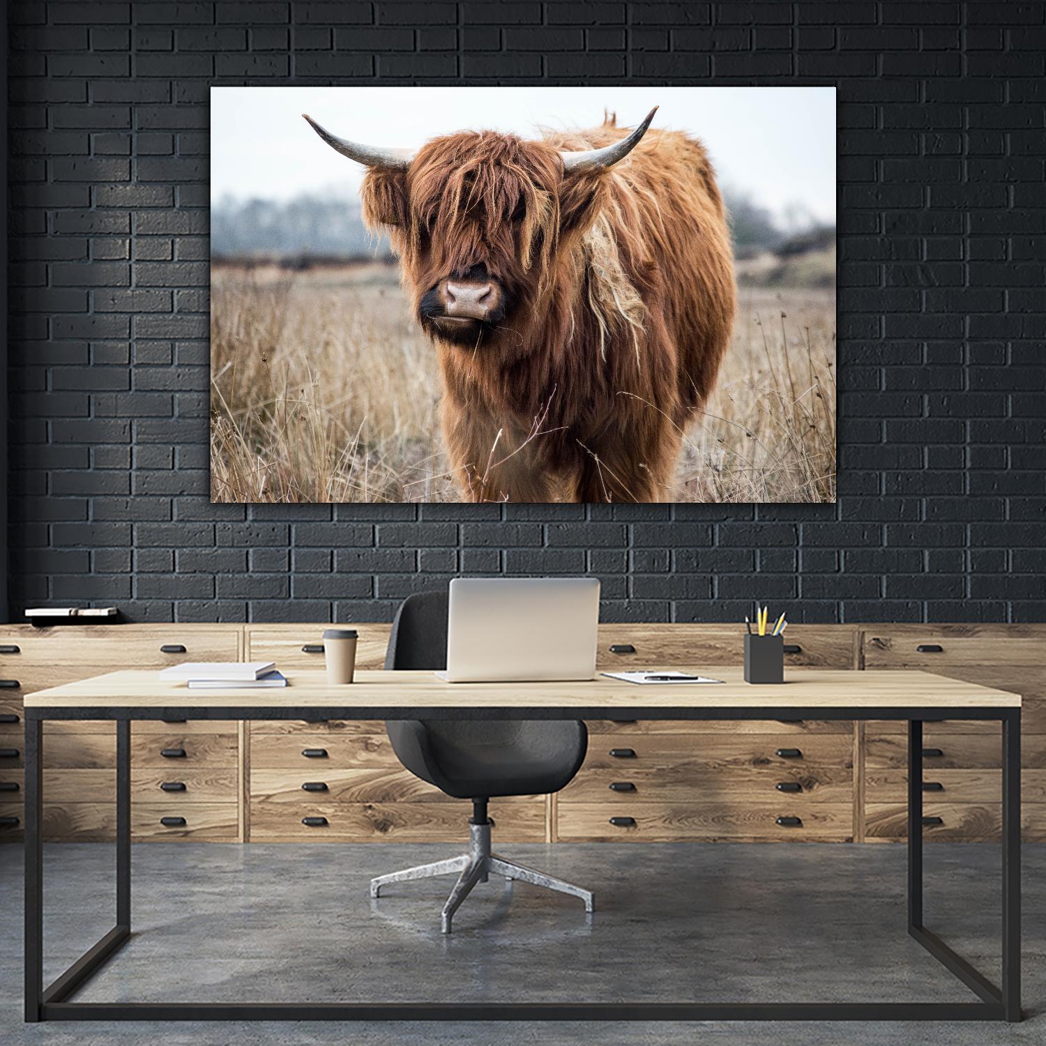 Grazing by Pexels on GIANT ART - black animals