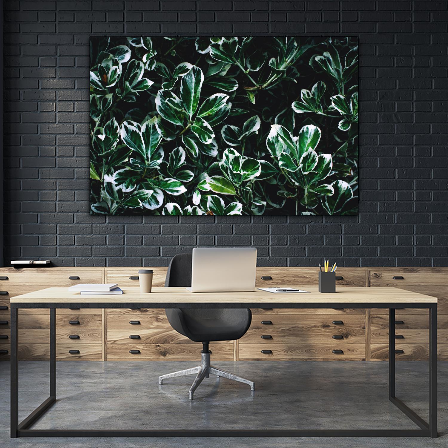 Colored leaves by Pexels on GIANT ART - white botany