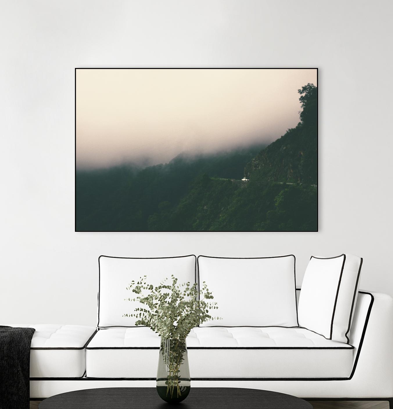 On the edge by Pexels on GIANT ART - white landscape