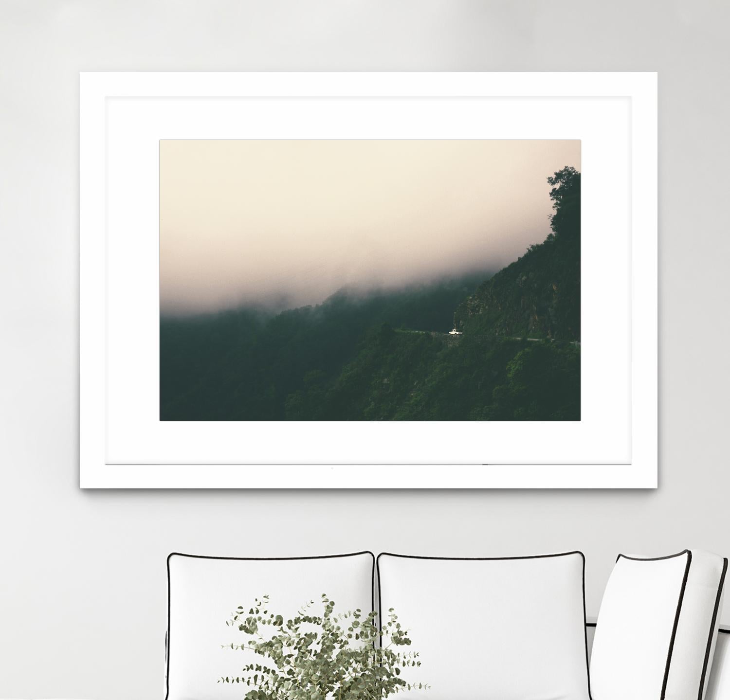 On the edge by Pexels on GIANT ART - white landscape